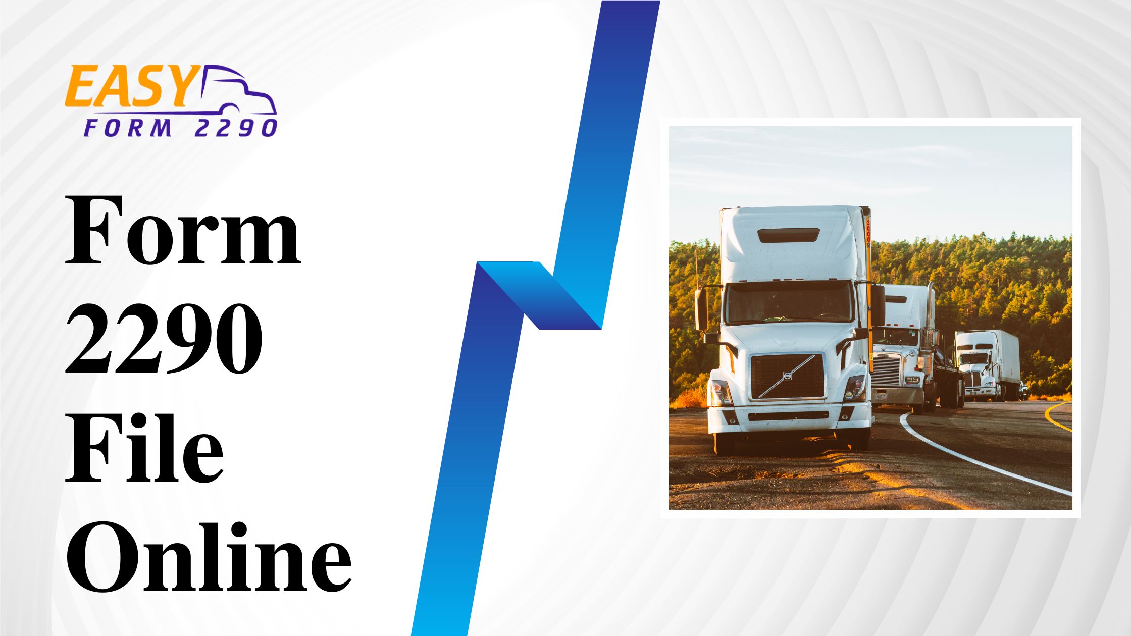 FORM 2290 FILE ONLINE